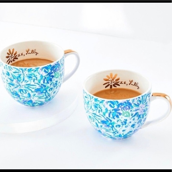 Lilly Plutzer Mugs SET OF TWO - Picture 2 of 8